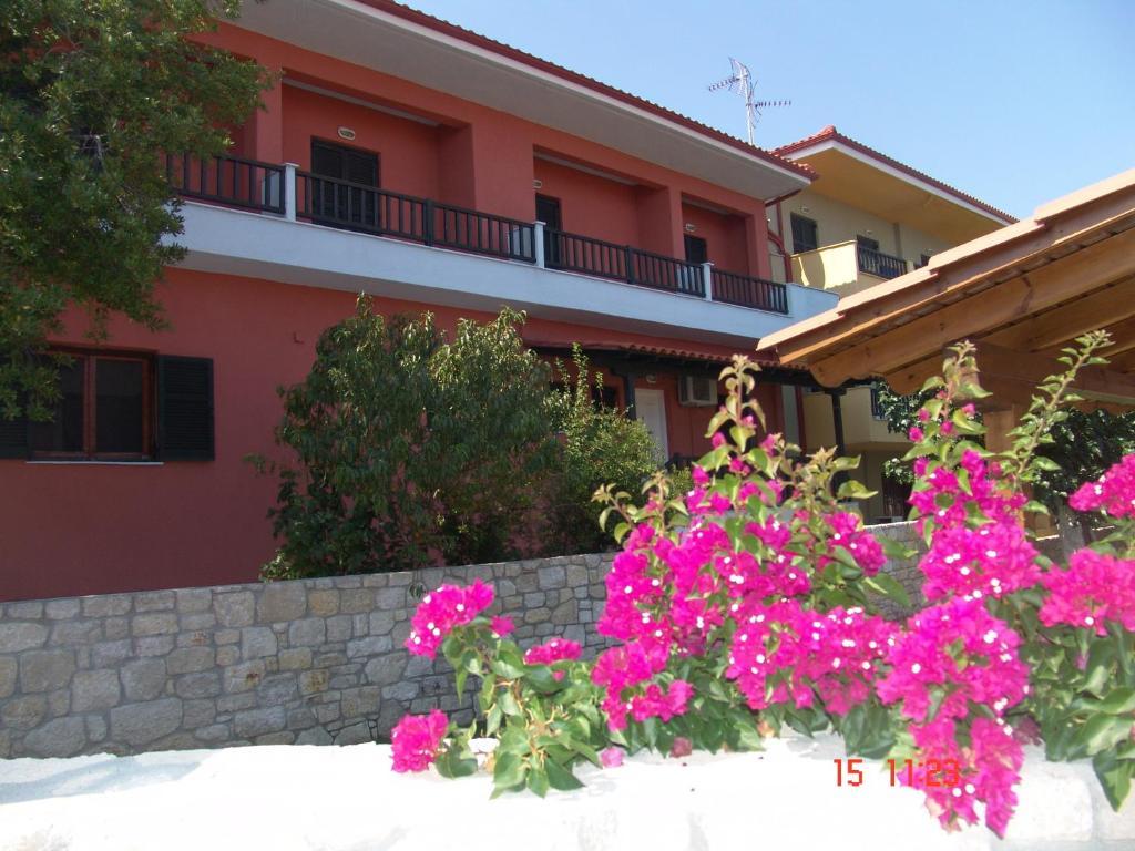 Nikos Apartments Афитос Экстерьер фото